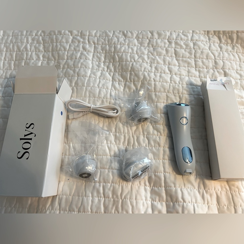 Solys Razor with attachments and charger